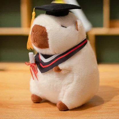 Funny Grad Cap Plush Toy