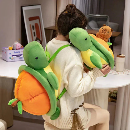 Colorful Turtle Soft Backpack