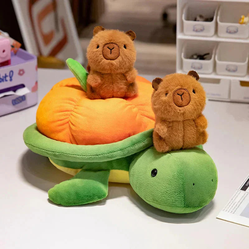 Colorful Turtle Soft Backpack