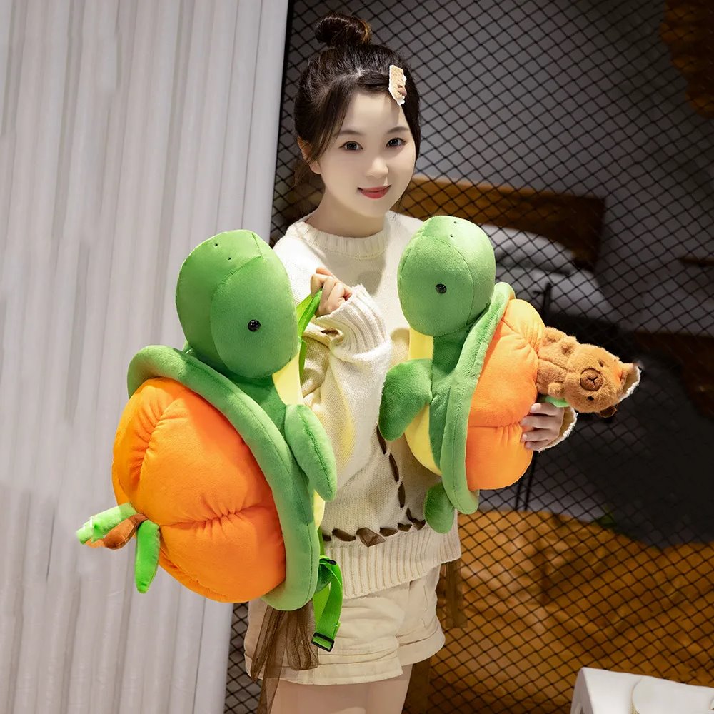 Colorful Turtle Soft Backpack