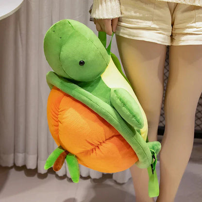 Colorful Turtle Soft Backpack