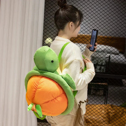 Colorful Turtle Soft Backpack