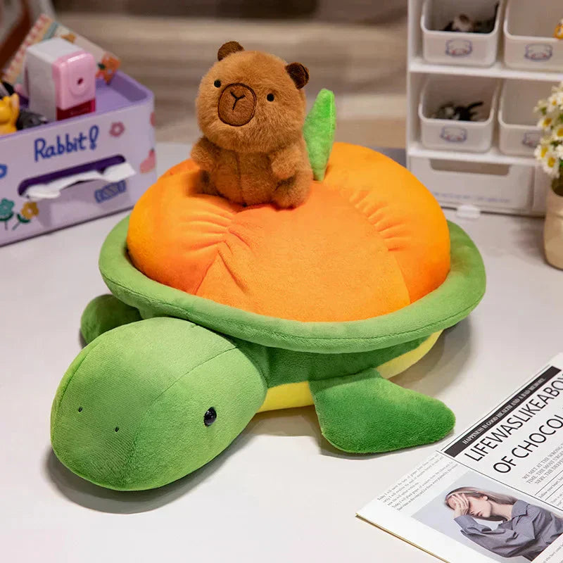 Colorful Turtle Soft Backpack