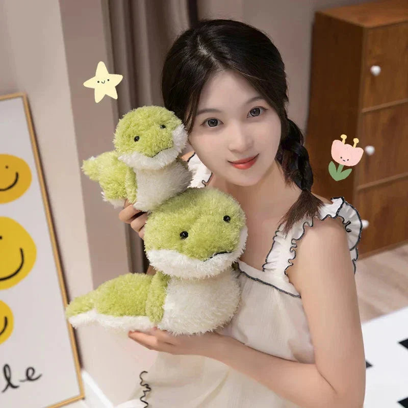 Fesara | Mint Plush Snake Toy
