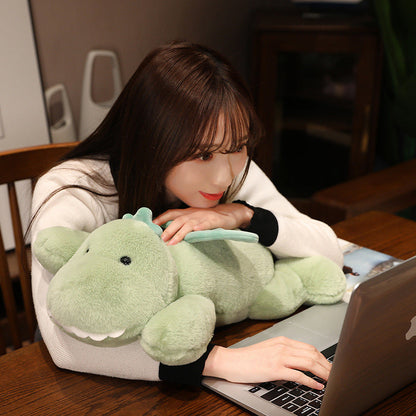 Fun Green Dinosaur Stuffed Animal Toy - Fesara