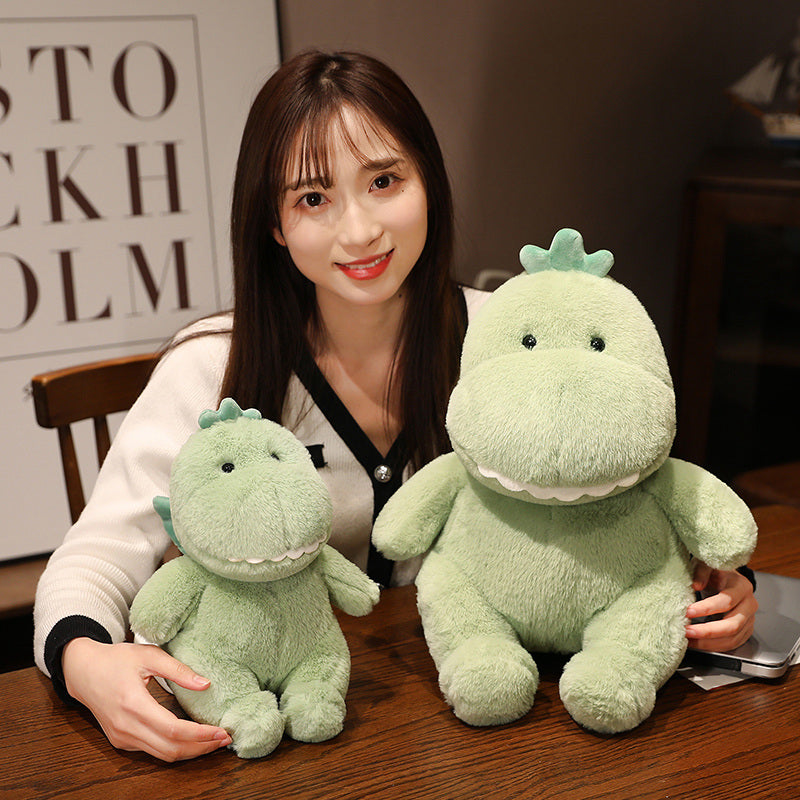 Fun Green Dinosaur Stuffed Animal Toy