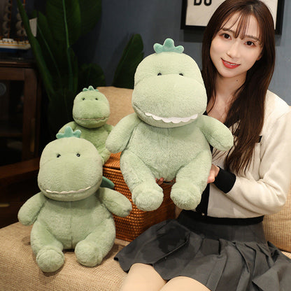 Fun Green Dinosaur Stuffed Animal Toy