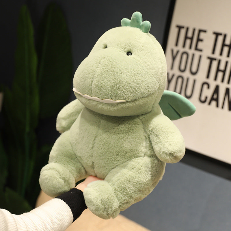 Fun Green Dinosaur Stuffed Animal Toy