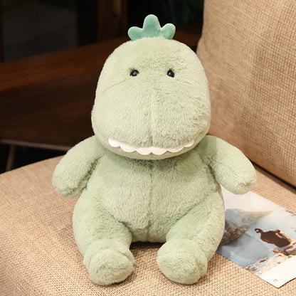 Fun Green Dinosaur Stuffed Animal Toy