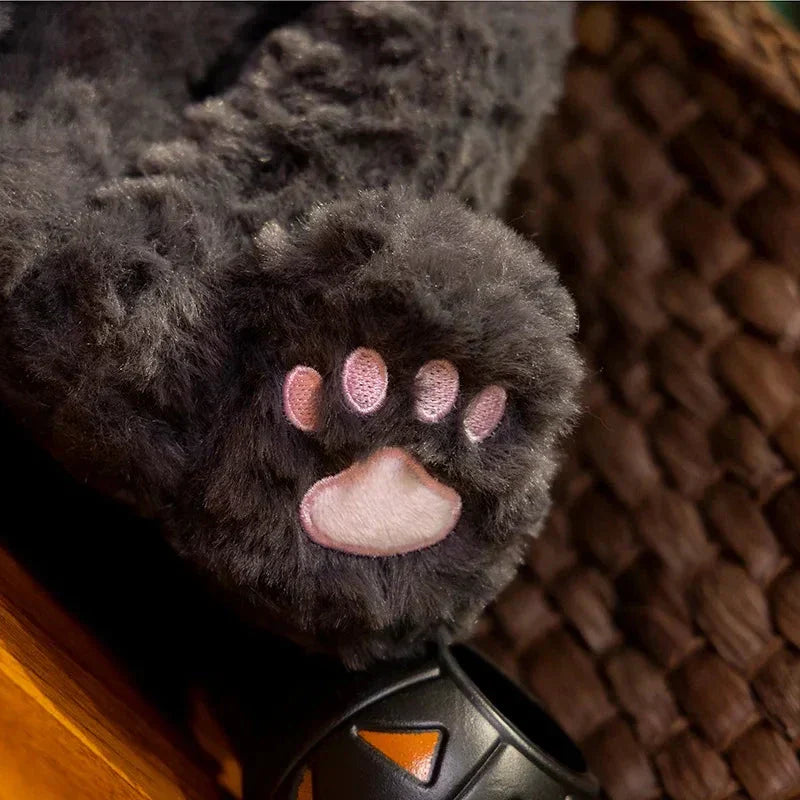 Spooky Black Kitty Soft Plush Toys