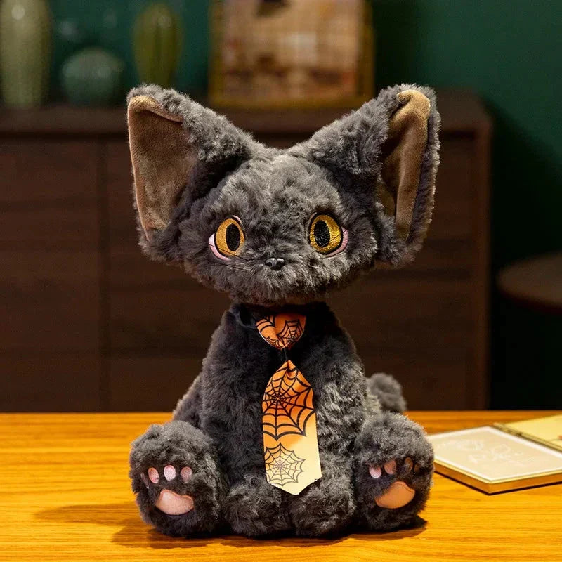Spooky Black Kitty Soft Plush Toys