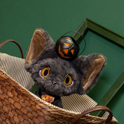 Spooky Black Kitty Soft Plush Toys