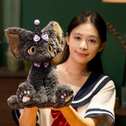 Spooky Black Kitty Soft Plush Toys