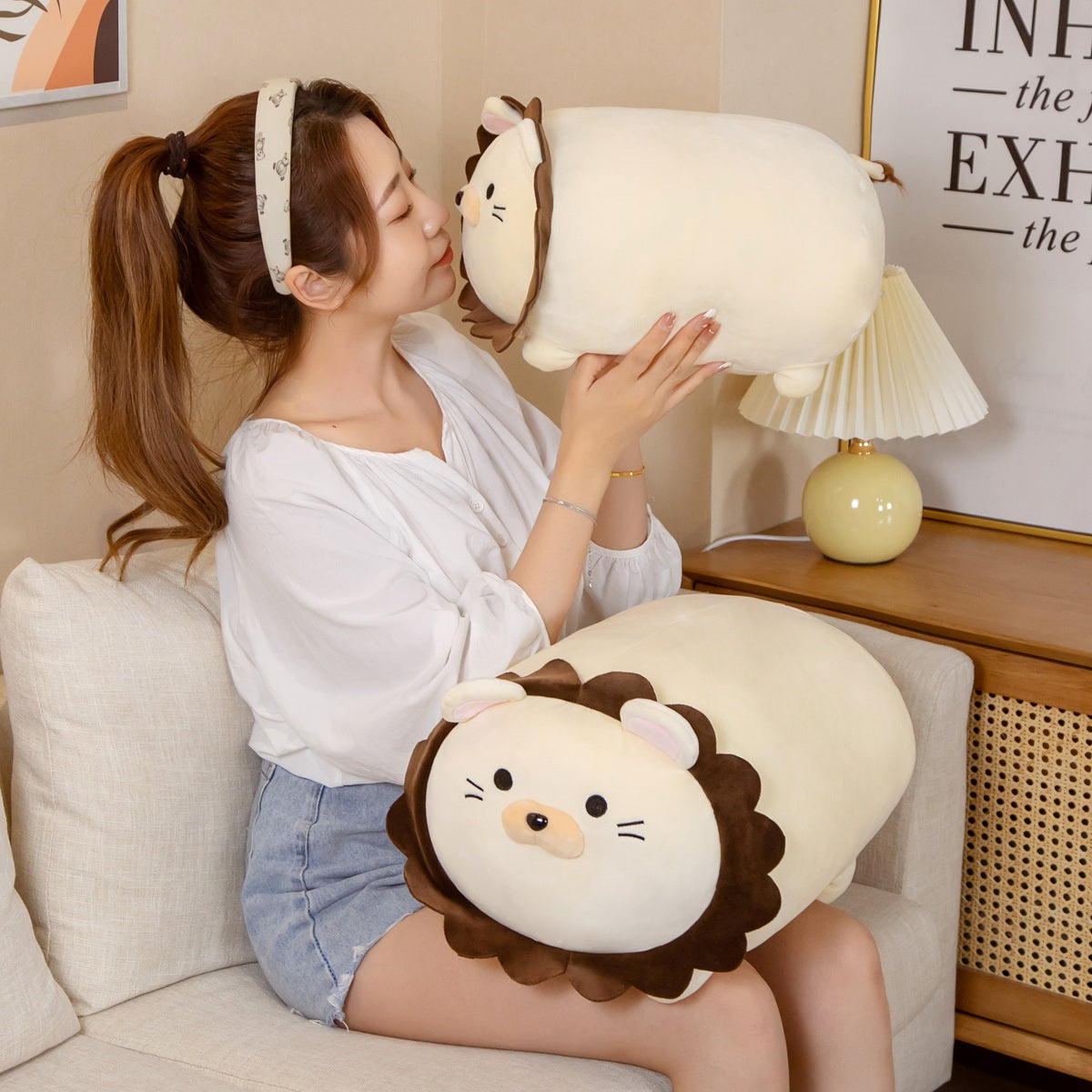 Cute Lion Soft Stuffed Toy