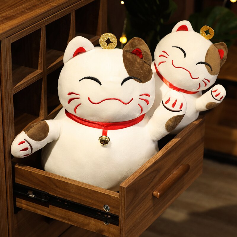Lucky Smiling Cat Figurine