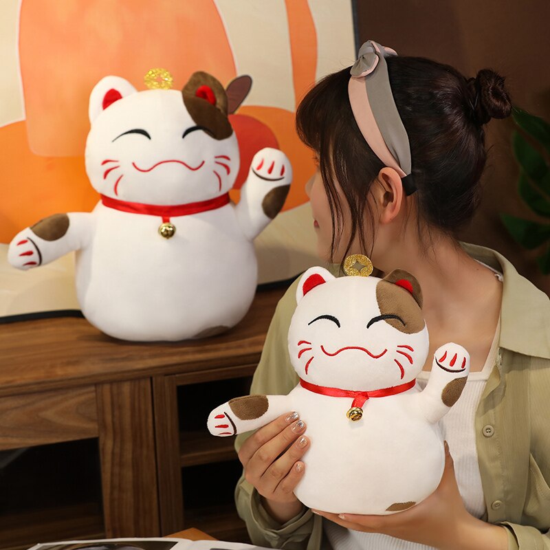 Lucky Smiling Cat Figurine