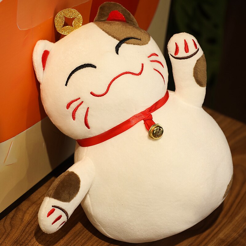 Lucky Smiling Cat Figurine