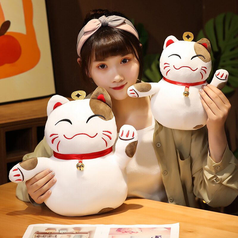 Lucky Smiling Cat Figurine