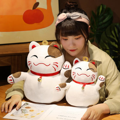 Lucky Smiling Cat Figurine