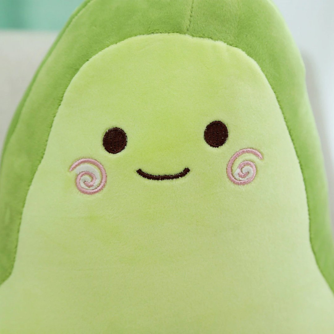 Fun Green Avocado Soft Toy