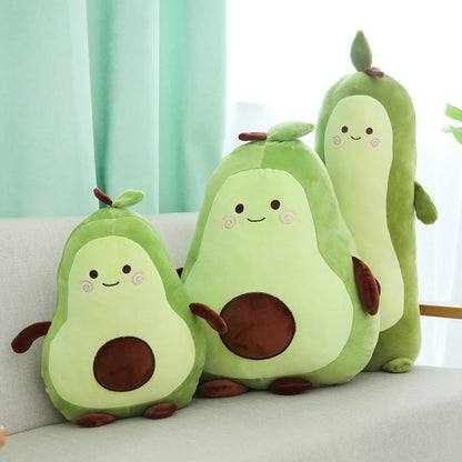 Fun Green Avocado Soft Toy