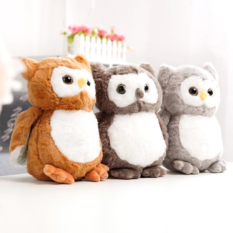 Cuddly Owl Soft Toy - Fesara