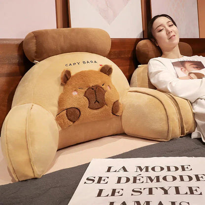 Large Rodent Shaped Soft Cushion Back Support Pillow