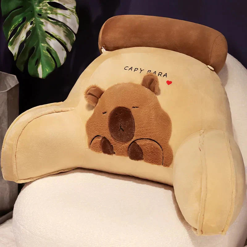 Large Rodent Shaped Soft Cushion Back Support Pillow