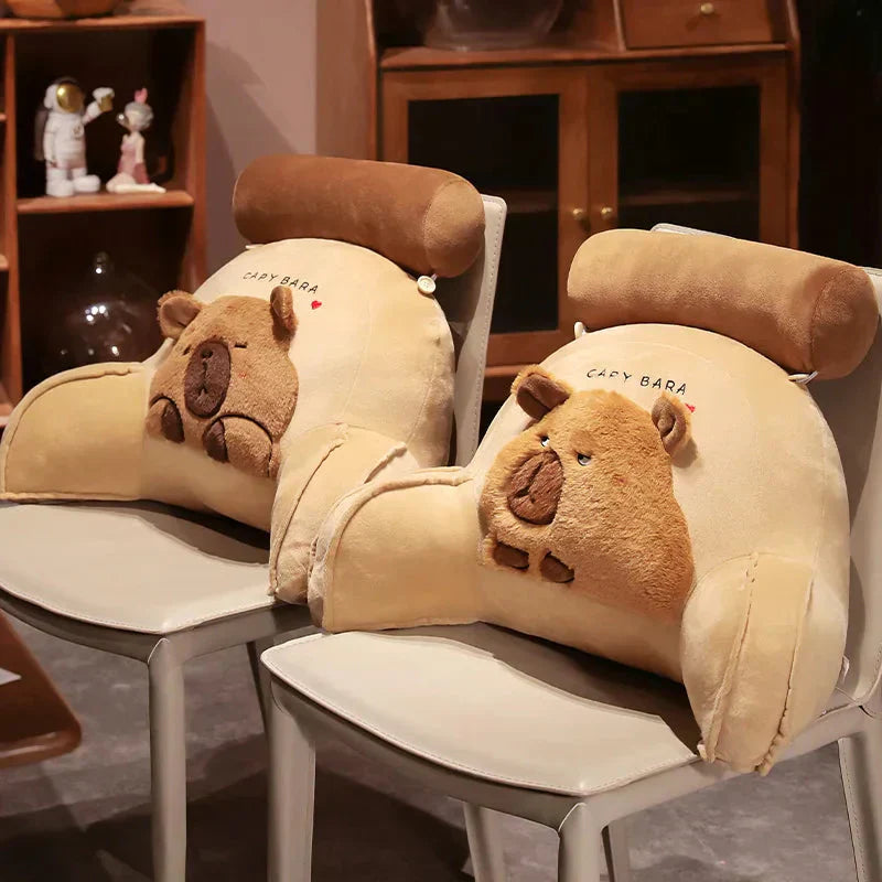Large Rodent Shaped Soft Cushion Back Support Pillow