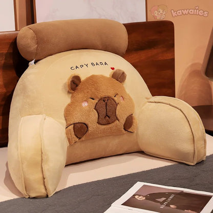 Large Rodent Shaped Soft Cushion Back Support Pillow