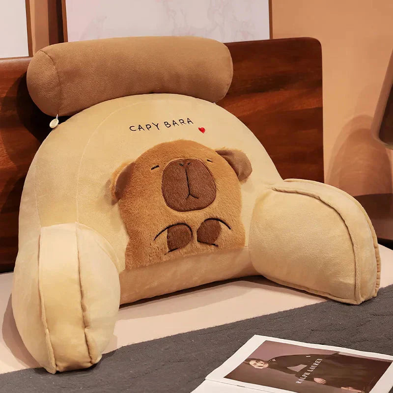 Large Rodent Shaped Soft Cushion Back Support Pillow