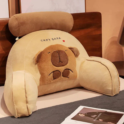 Large Rodent Shaped Soft Cushion Back Support Pillow
