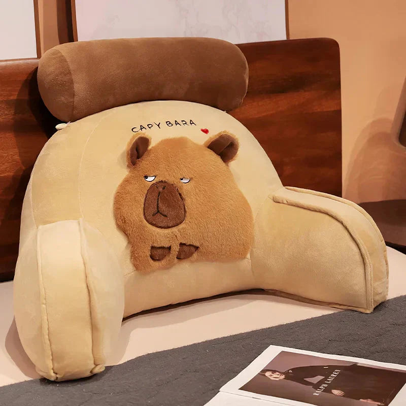 Large Rodent Shaped Soft Cushion Back Support Pillow
