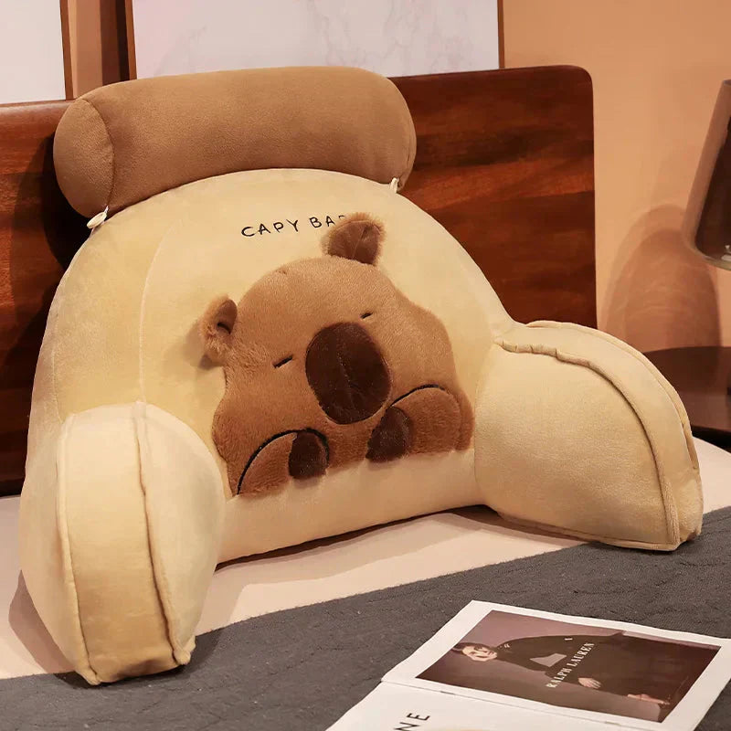 Large Rodent Shaped Soft Cushion Back Support Pillow