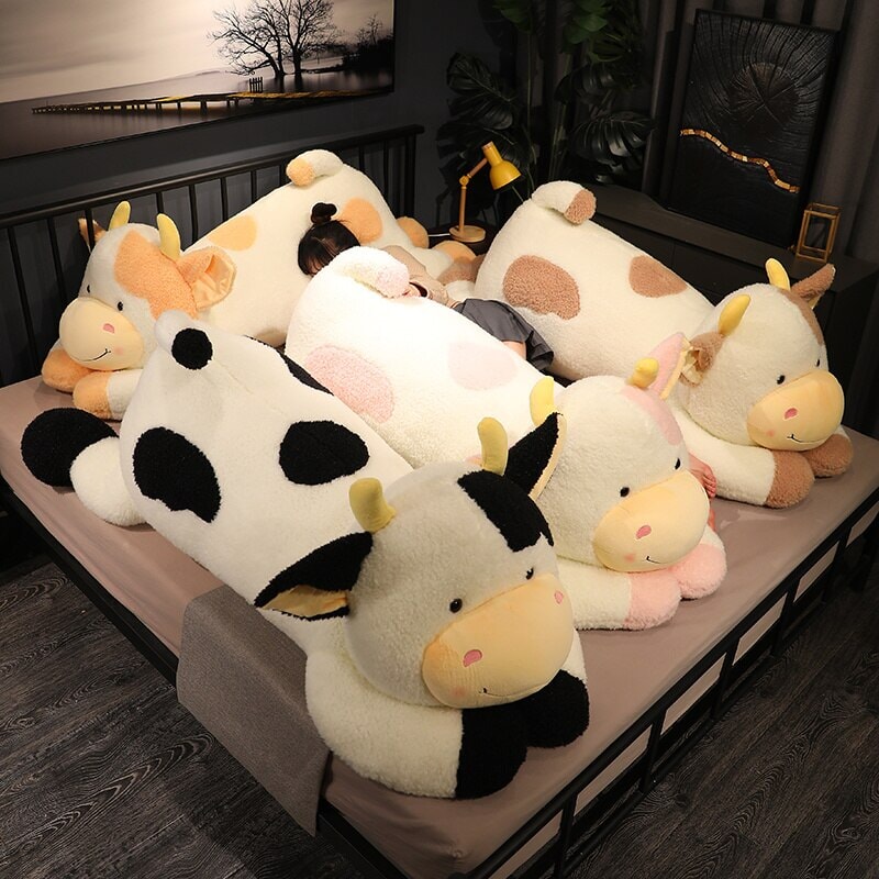 Big Cuddly Soft Cow Plush Toys