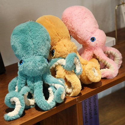 Colorful Squid Plush Toy - Fesara