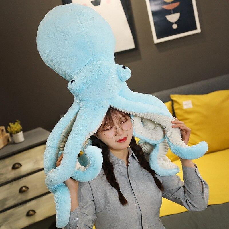 Colorful Squid Plush Toy