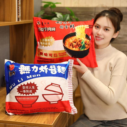 Soft Instant Noodle Buddy Pillow