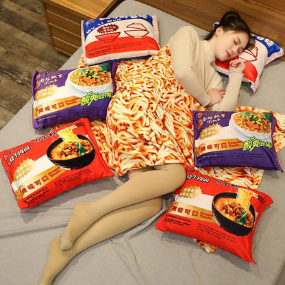 Soft Instant Noodle Buddy Pillow