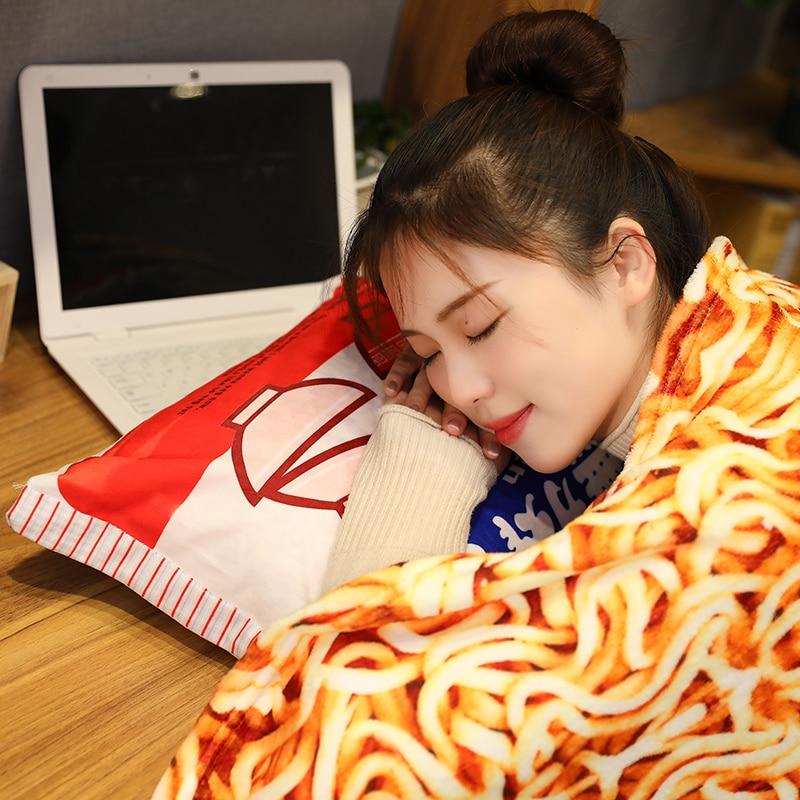 Soft Instant Noodle Buddy Pillow