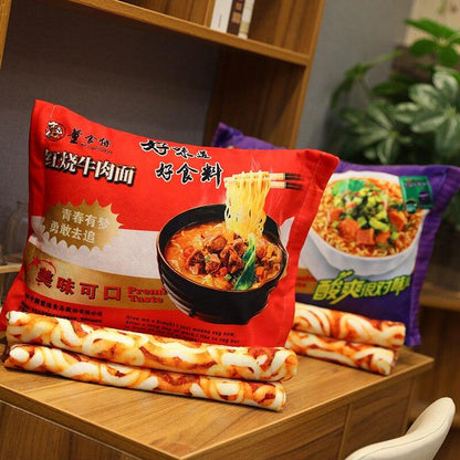 Soft Instant Noodle Buddy Pillow