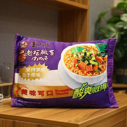 Soft Instant Noodle Buddy Pillow