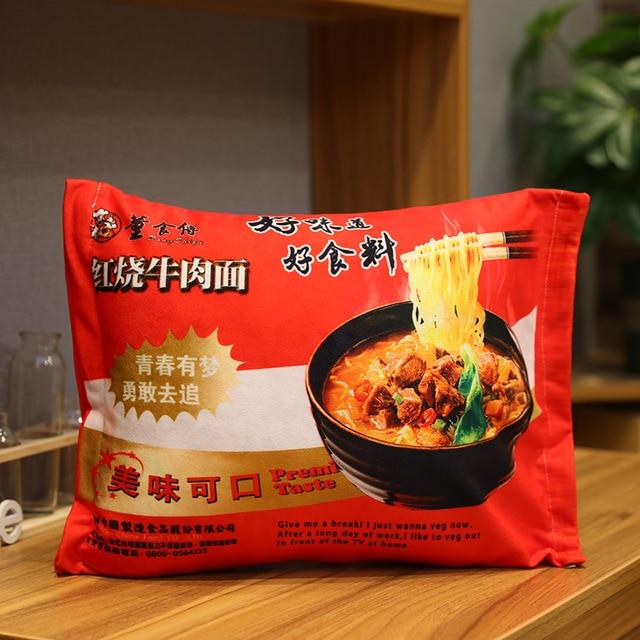 Soft Instant Noodle Buddy Pillow