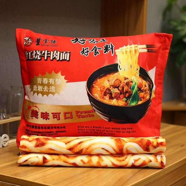 Soft Instant Noodle Buddy Pillow