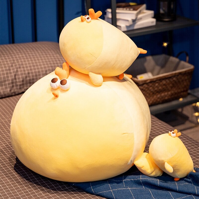 Cute Big Yellow Chicken Stuffed Toy