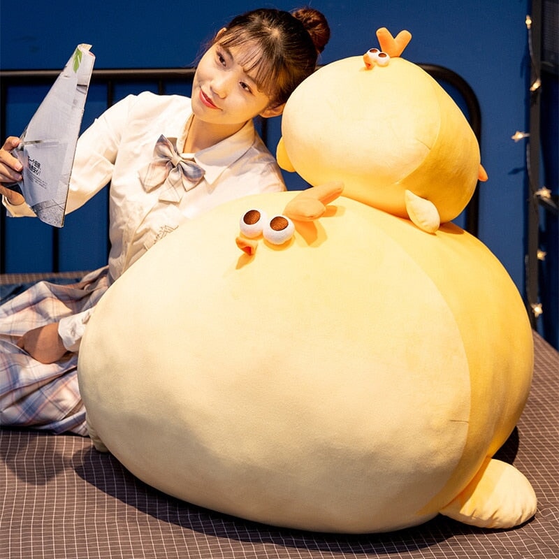 Cute Big Yellow Chicken Stuffed Toy
