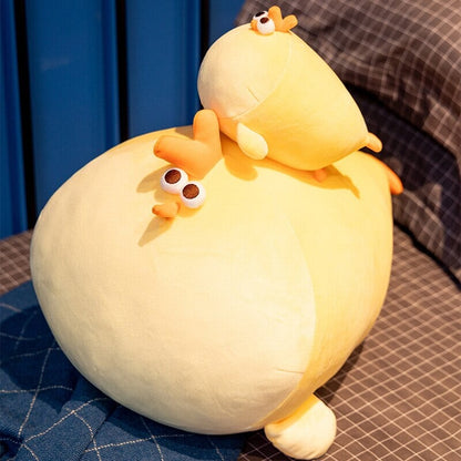 Cute Big Yellow Chicken Stuffed Toy