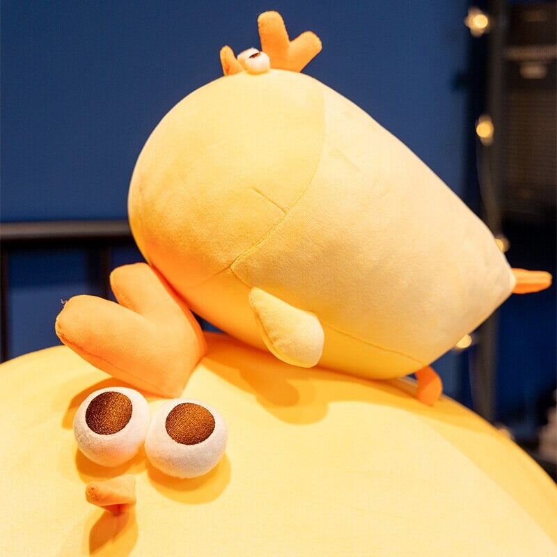 Cute Big Yellow Chicken Stuffed Toy