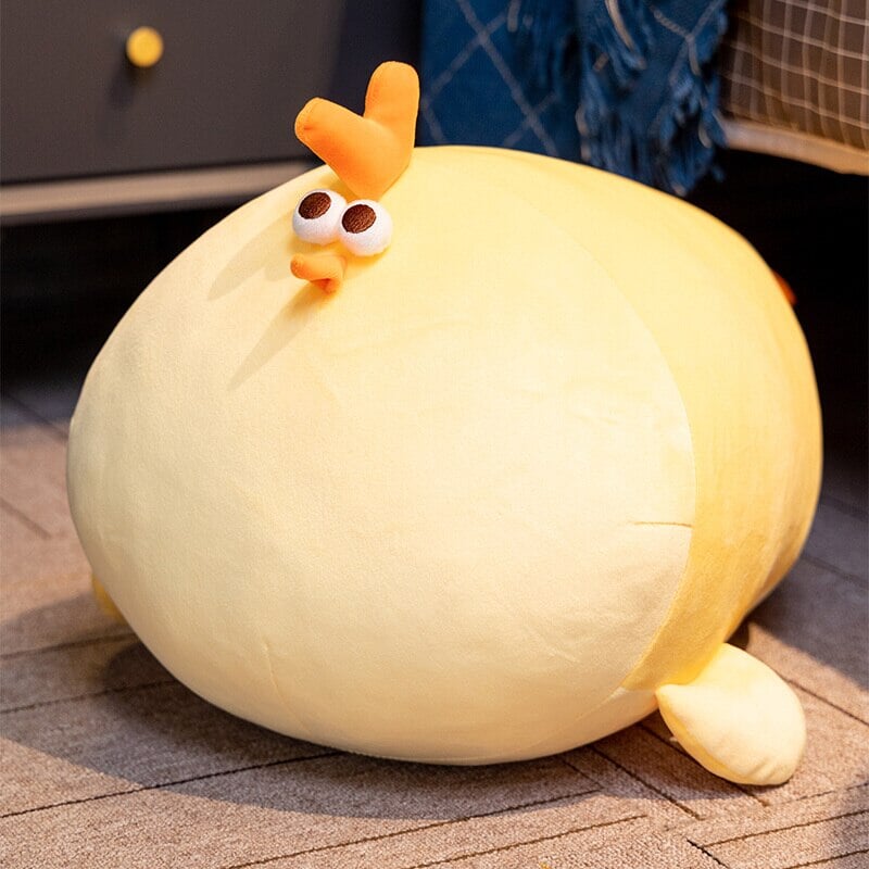 Cute Big Yellow Chicken Stuffed Toy