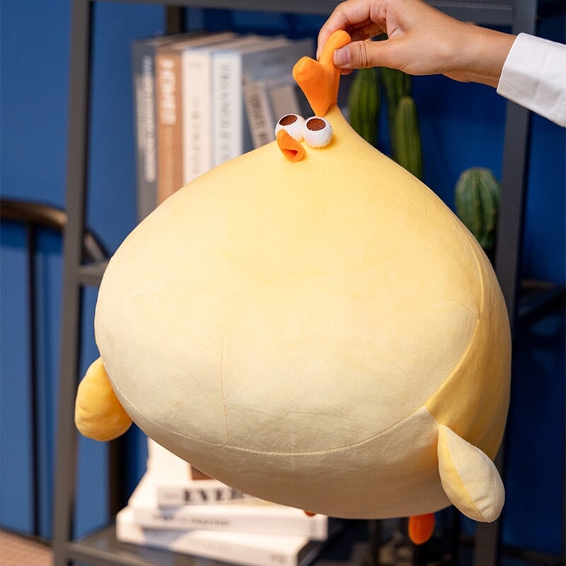 Cute Big Yellow Chicken Stuffed Toy